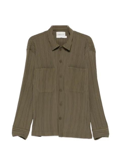 pocketed buttoned shirt by GONGDID DESIGN