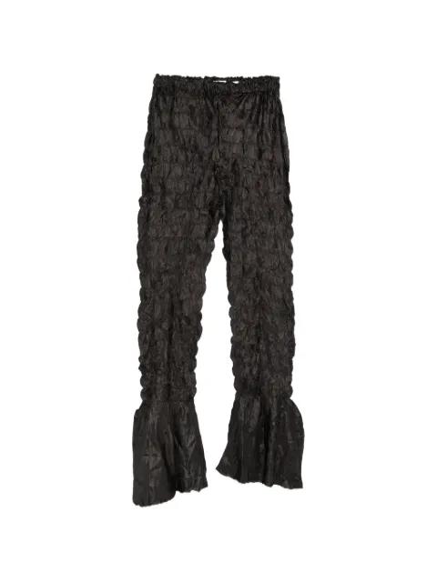 ruffled trousers by GONGDID DESIGN