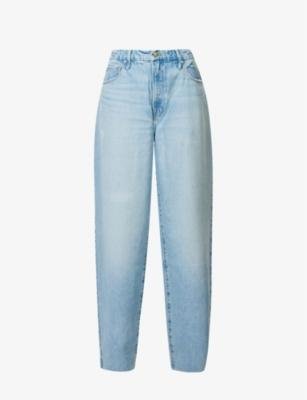 Good 90s Loose wide-leg mid-rise denim jeans by GOOD AMERICAN