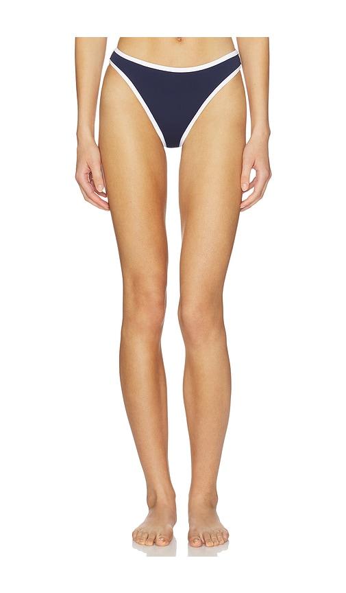 Good American Better Bikini Bottom in Navy by GOOD AMERICAN
