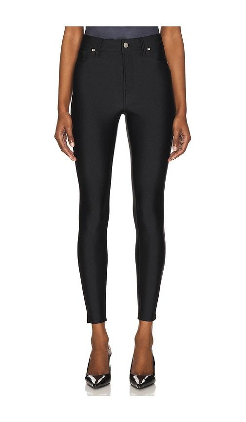 Good American Compression Shine Good Waist in Black by GOOD AMERICAN