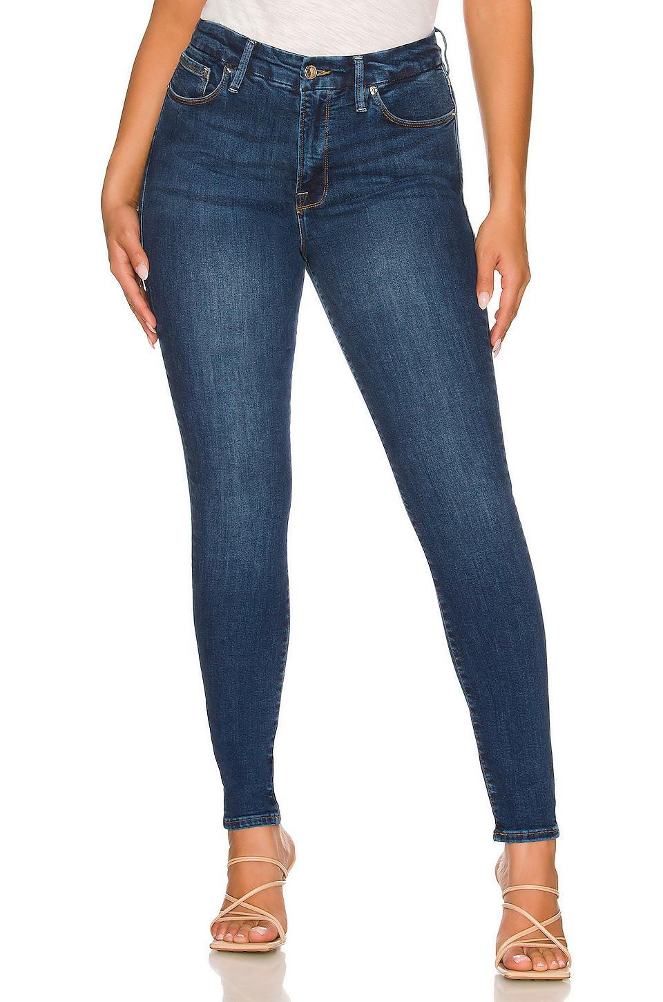 Good American Good Legs Jeans in Denim-Dark by GOOD AMERICAN