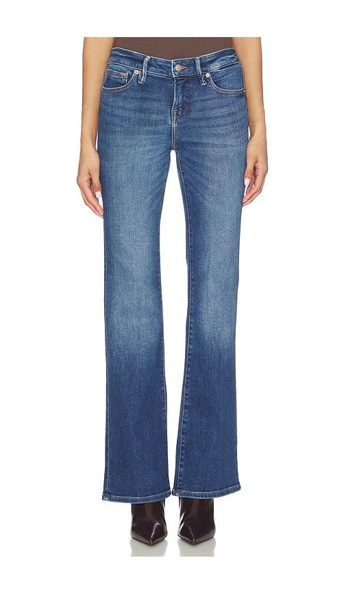 Good American Good Low Rise Boot Jeans in Blue by GOOD AMERICAN