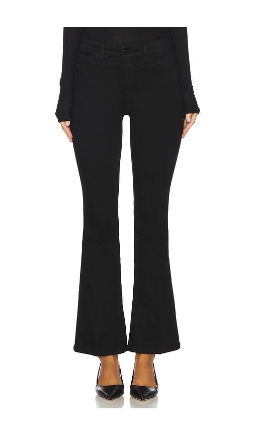 Good American Good Petite Flare Jeans in Black by GOOD AMERICAN