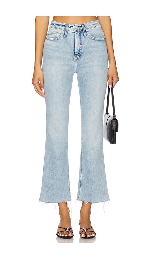 Good American Good Standard Kick Flare Jeans in Blue by GOOD AMERICAN