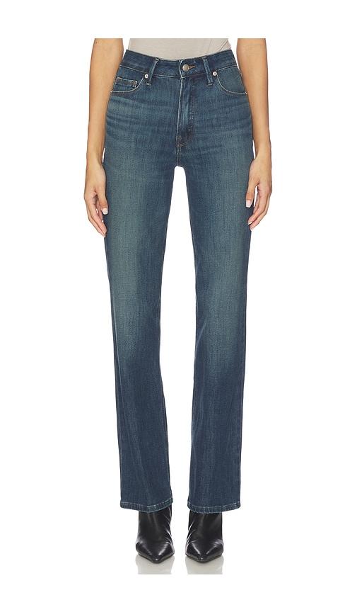 Good American Good True Straight Jeans in Blue by GOOD AMERICAN