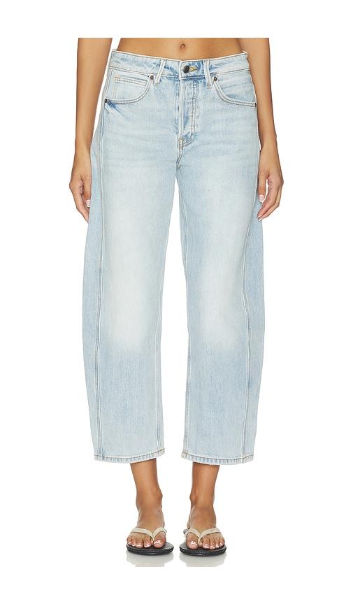 Good American High Barrel Ankle Jeans in Blue by GOOD AMERICAN