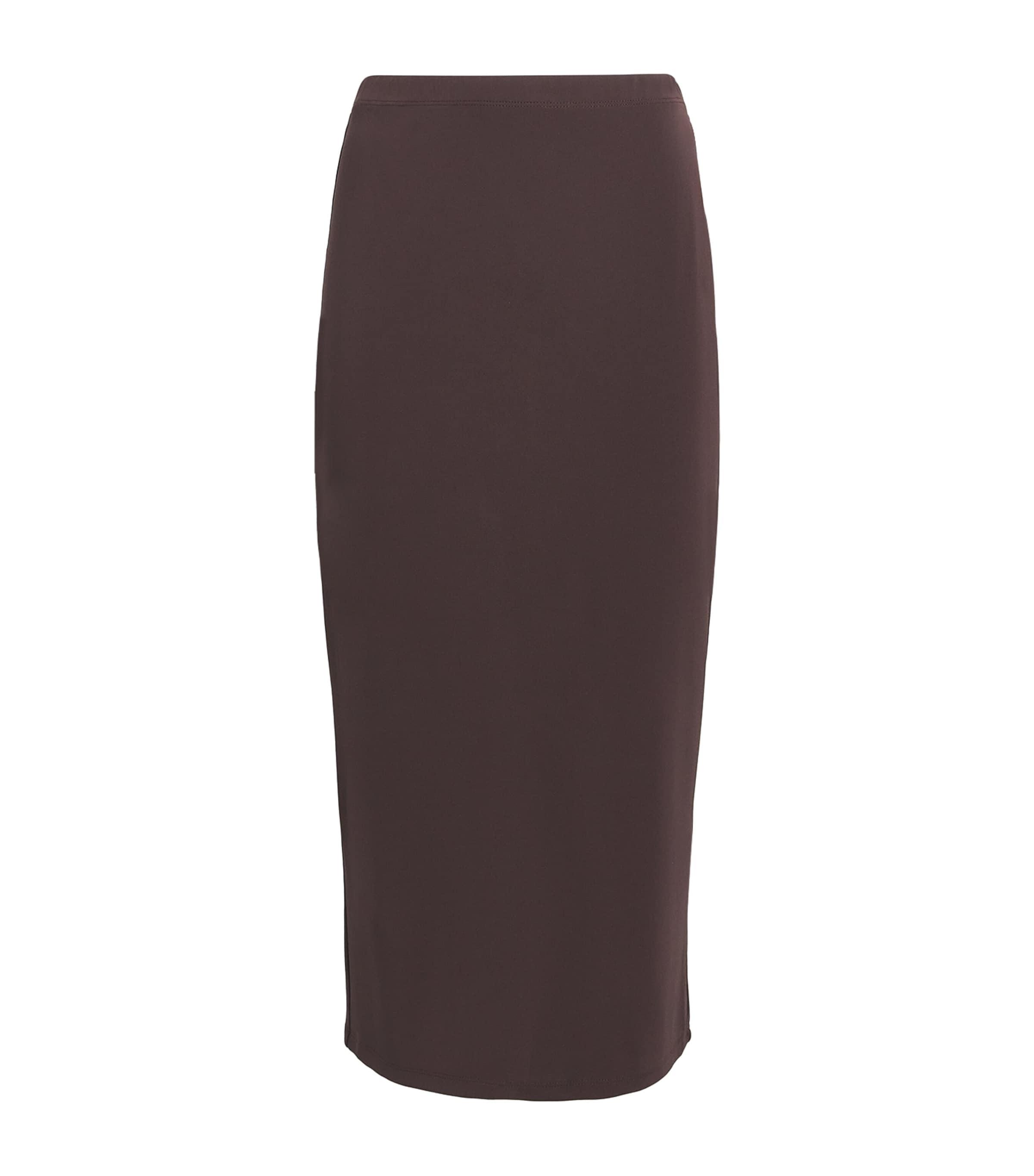 Good American Matte Jersey Midi Skirt by GOOD AMERICAN