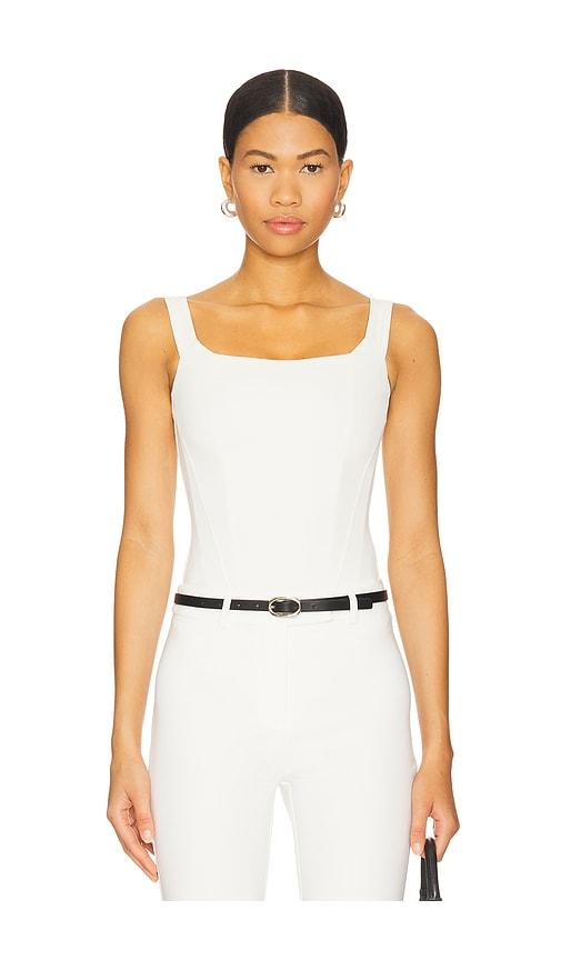Good American Sculpting Corset Bodysuit in Ivory by GOOD AMERICAN Good American Sculpting Corset Bodysuit in Ivory by GOOD AMERICAN