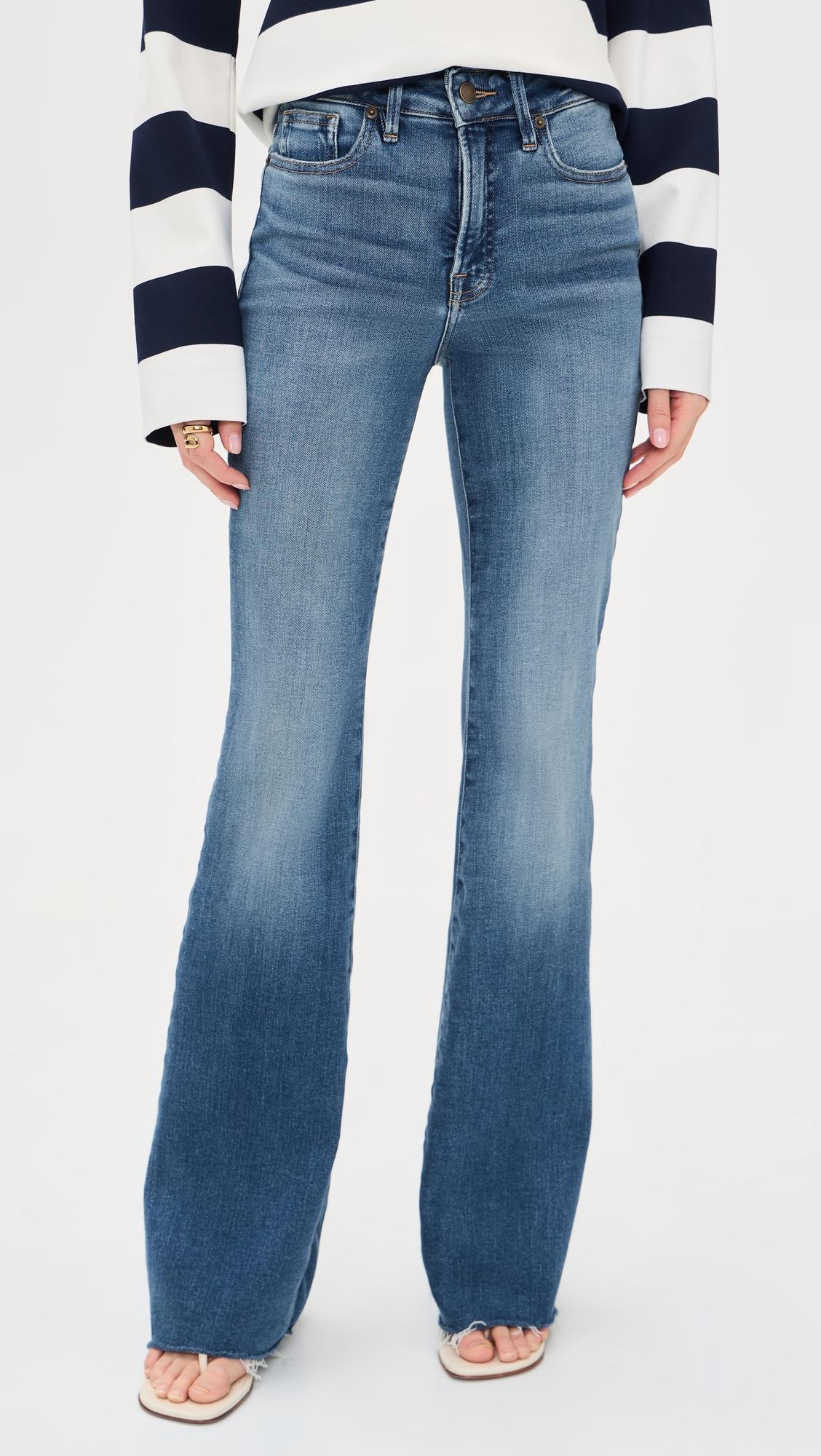 Good Legs Flare Jeans by GOOD AMERICAN