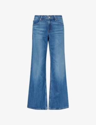 Good Loose Wide-Leg Low-Rise Denim Jeans by GOOD AMERICAN
