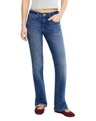 Good Low Rise Bootcut Jeans in Indigo1218 by GOOD AMERICAN