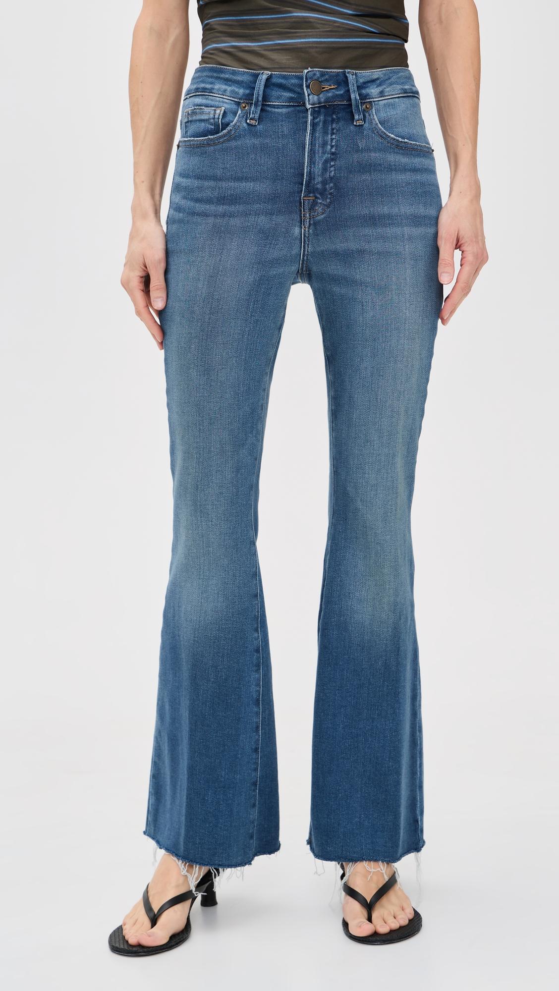 Good Petite Flare Jeans by GOOD AMERICAN