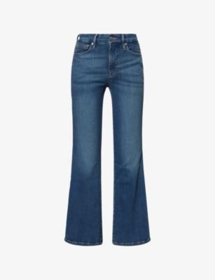 Good Petite Flare Stretch-Denim Jeans by GOOD AMERICAN