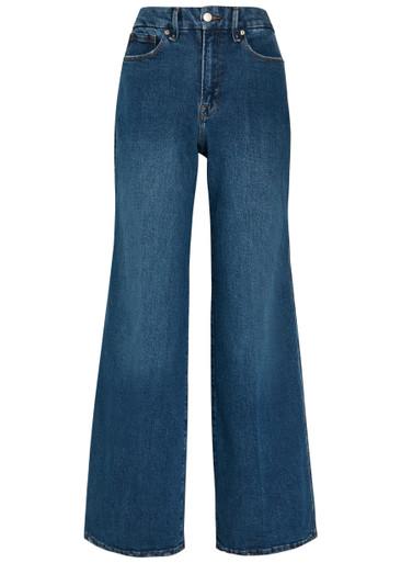 Good Skate wide-leg jeans by GOOD AMERICAN