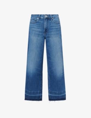 Good Waist Palazzo Stretch-Denim Jeans by GOOD AMERICAN