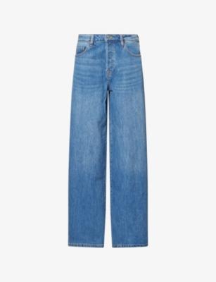 High-Rise Wide-Leg Denim Jeans by GOOD AMERICAN