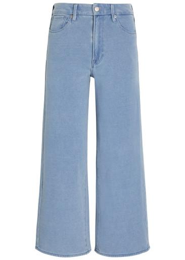Jeanius cropped wide-leg trousers by GOOD AMERICAN