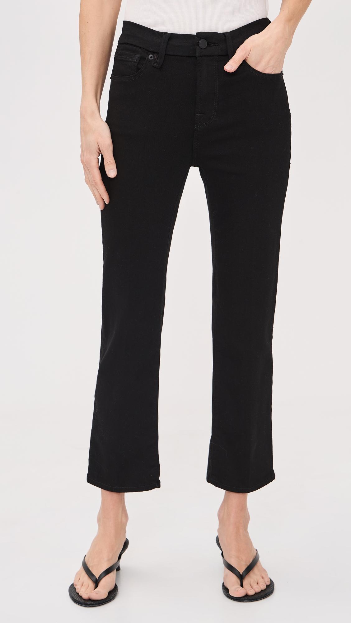 Never Fades Good Petite Straight Jeans by GOOD AMERICAN