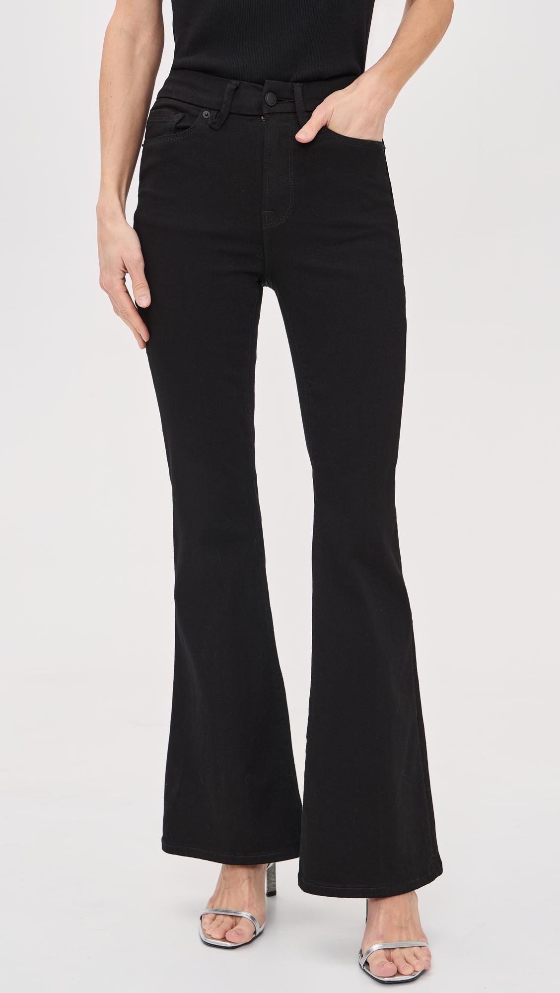 Never Fades Petite Flare Jeans by GOOD AMERICAN
