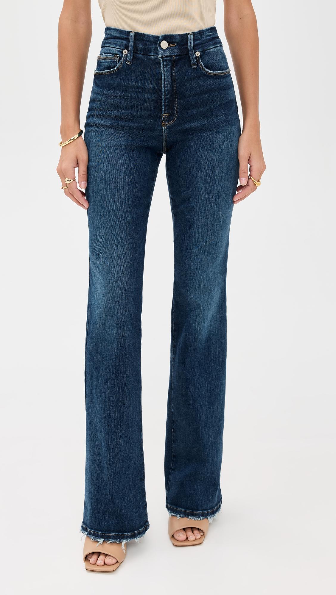 Soft Tech Good Classic Bootcut Jeans by GOOD AMERICAN