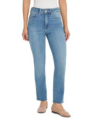 Soft Tech Good Legs High Rise Straight Leg Jeans in Indigo1209 by GOOD AMERICAN