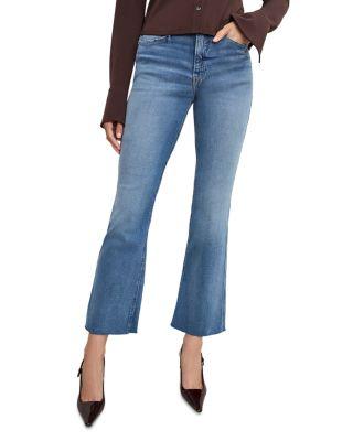 Soft Tech Good Standard Kick Flare Jeans in Indigo1026 by GOOD AMERICAN