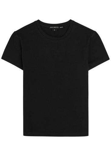 Stretch-cotton T-shirt by GOOD AMERICAN