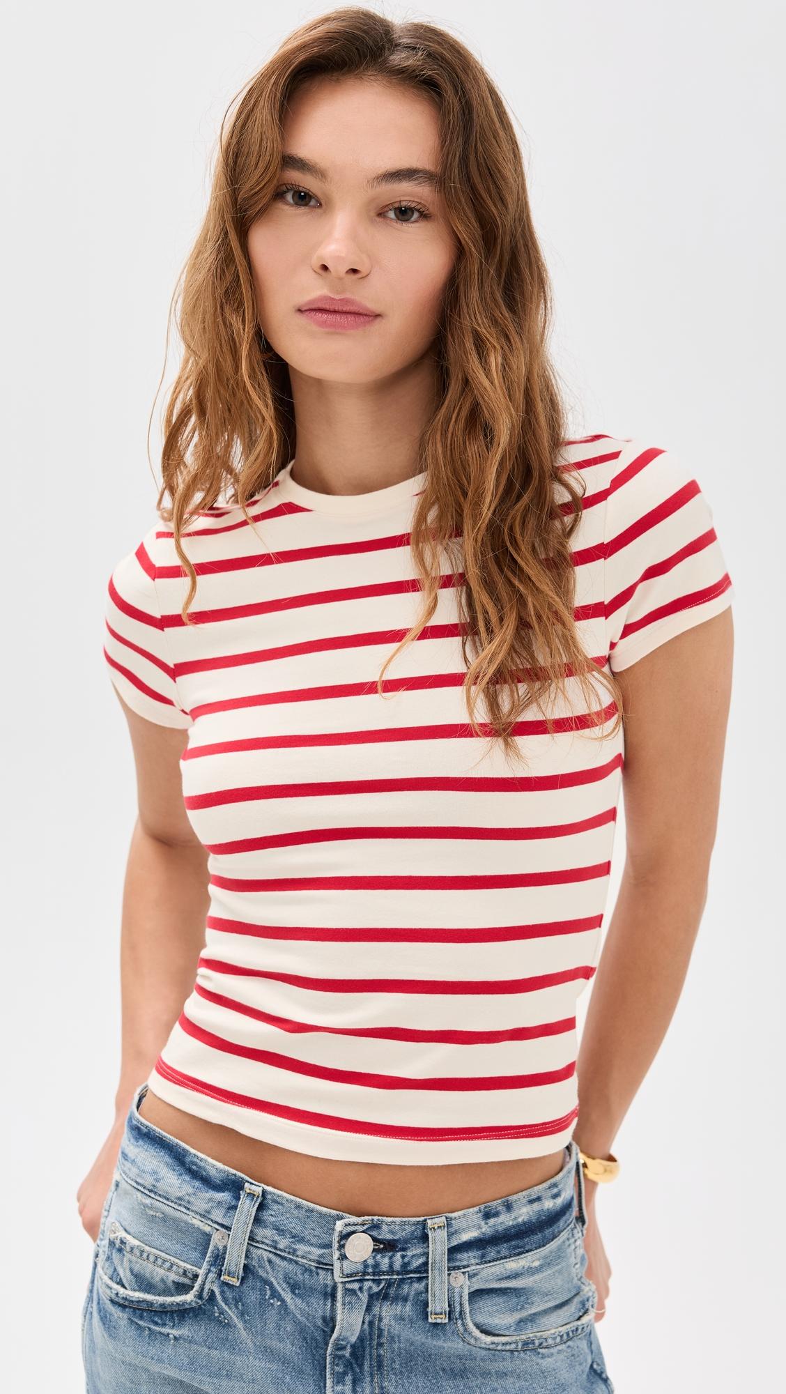 Super Stretch Baby Tee by GOOD AMERICAN