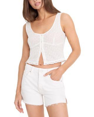 The Eyelet Top by GOOD AMERICAN