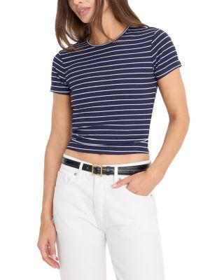 The Rib Baby Tee by GOOD AMERICAN