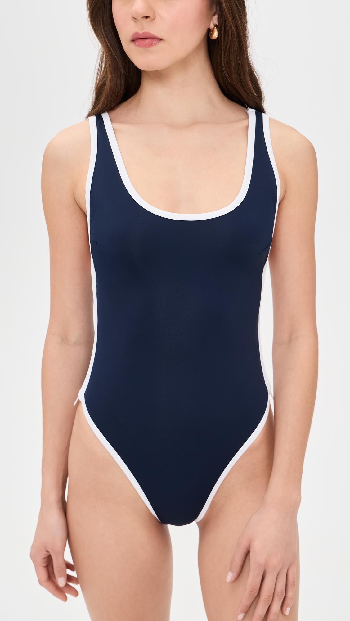 Varsity Lay Out One Piece by GOOD AMERICAN