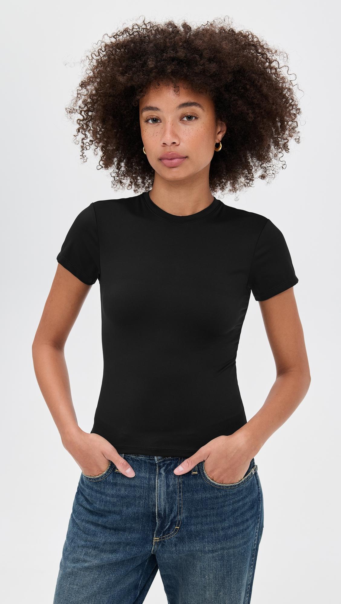 Weightless Baby Tee by GOOD AMERICAN