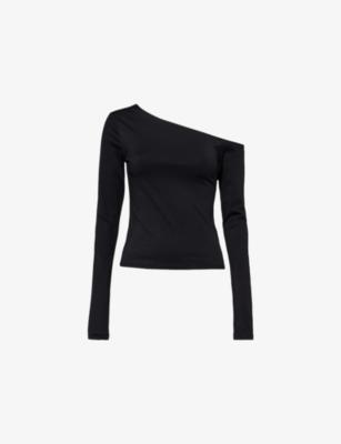 Weightless Scuba Stretch-Woven Top by GOOD AMERICAN