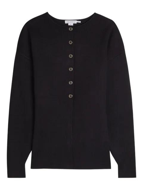 button cardigan by GOOD AMERICAN