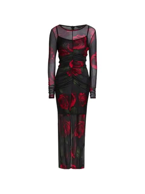 floral-print maxi dress by GOOD AMERICAN