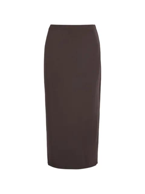 jersey midi skirt by GOOD AMERICAN