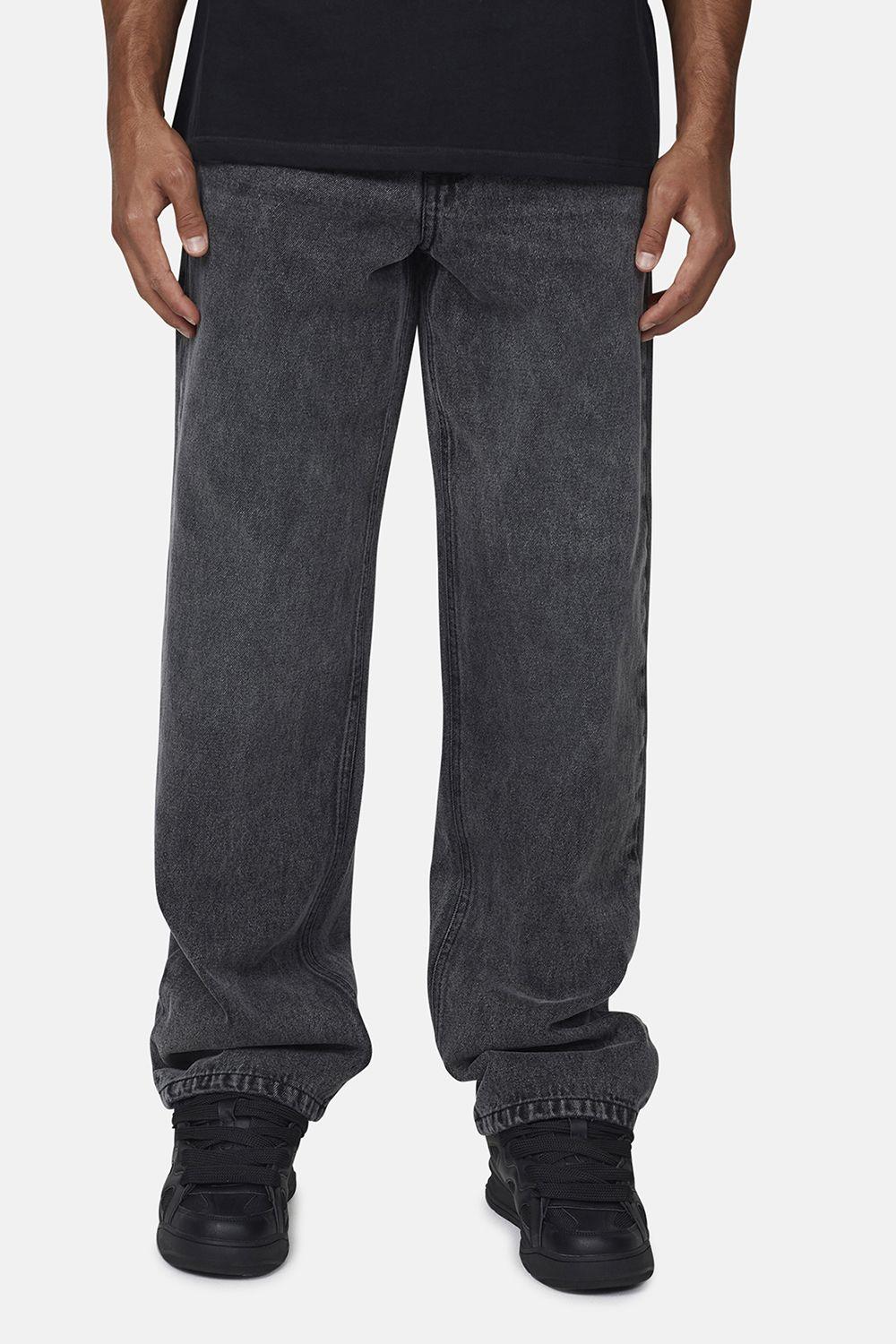 Baggy Vintage Wash Denim Jeans by GOOD FOR NOTHING