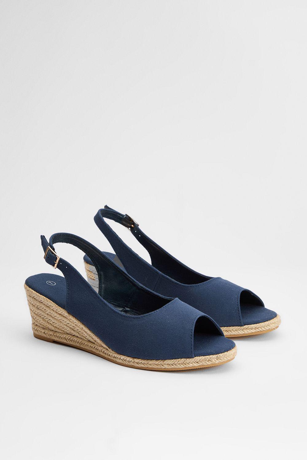 Good For The Sole: Reese Espadrille Wedge Sandals by GOOD FOR THE SOLE