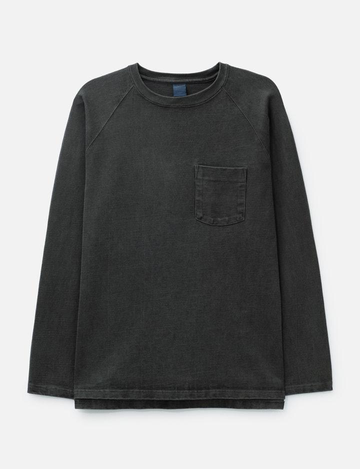 Heavy Jerseyong Sleeve Raglan Pocket T-Shirt by GOOD ON
