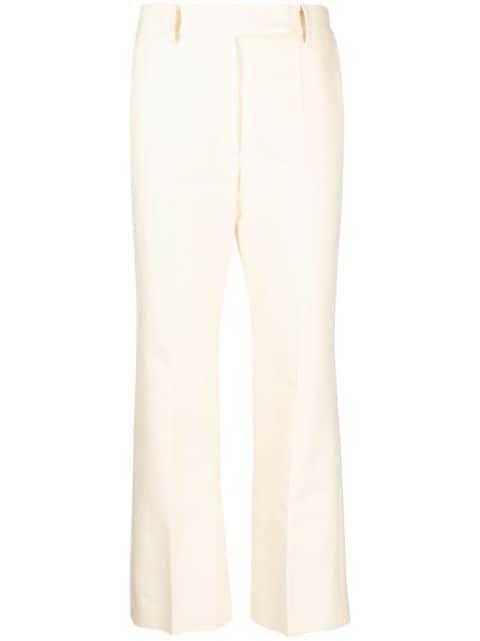 straight-leg tailored trousers by GOODIOUS