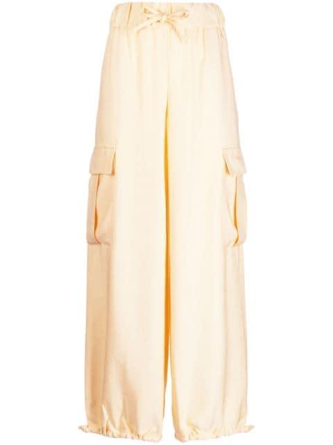 wide-leg cargo pants by GOODIOUS