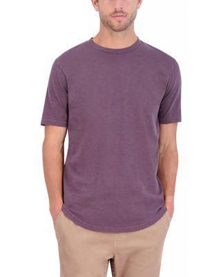 Triblend Scallop Short Sleeve Crewneck Tee by GOODLIFE