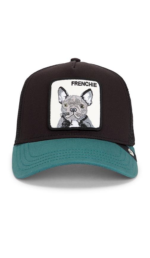 Goorin Brothers Frenchie Trucker Hat in Black,Teal by GOORIN BROS