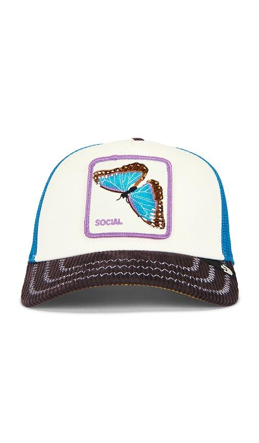 Goorin Brothers Social Remix Trucker Hat in Blue by GOORIN BROS