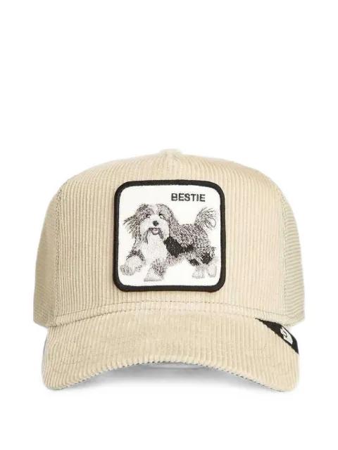 Goorin corduroy-panelled trucker cap by GOORIN BROS