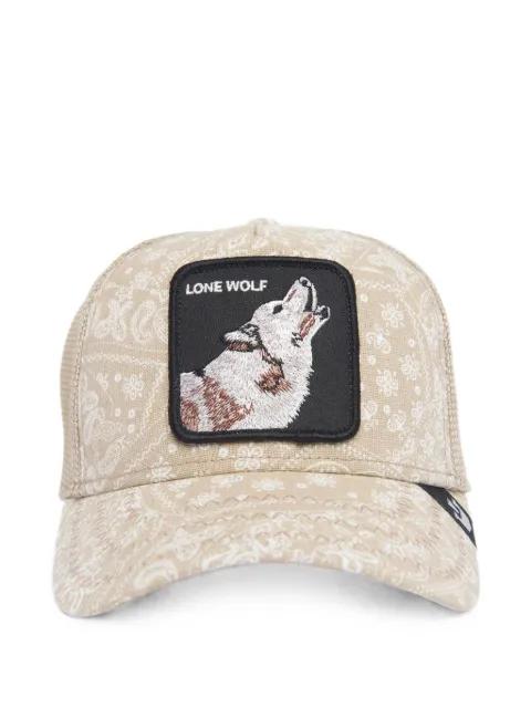 Lone Wolf paisley-print trucker cap by GOORIN BROS