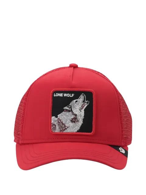 Lone Wolf patch trucker cap by GOORIN BROS