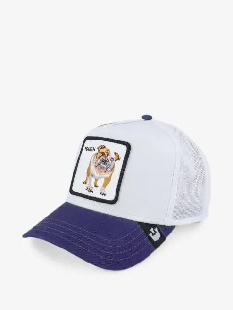 Tough bulldog-patch trucker hat by GOORIN BROS