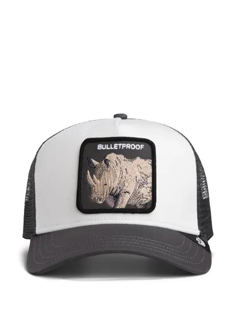 embroidered-patch mesh-panel cap by GOORIN BROS